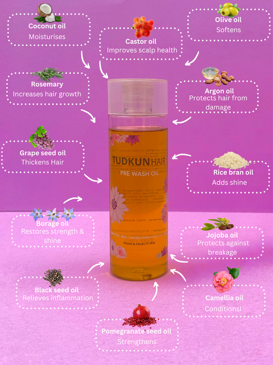 Pre Wash Hair Oil (250ml)